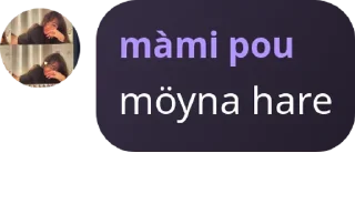 Sticker from möyna babe