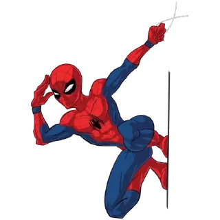 🧐 emoji Ultimate Spider-Man Telegram sticker 13 of 35