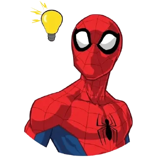 🧐 emoji Ultimate Spider-Man Telegram sticker 7 of 35