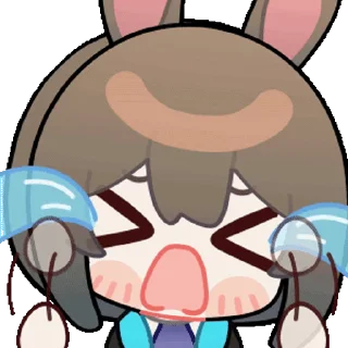 0️⃣ emoji Amiya @zhaxia_cn Telegram sticker 15 of 16