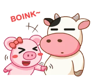 😑 emoji Momo cow vol. 2 @noustiker Telegram sticker 18 of 41