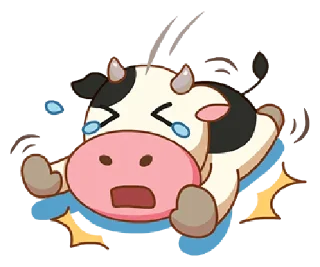 💬 emoji @gmoue momo cow Telegram sticker 19 of 32