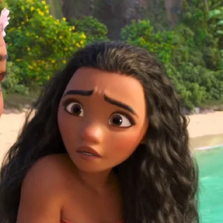 🦑 emoji Moana 🌴   @stickersbag Telegram sticker 11 of 51