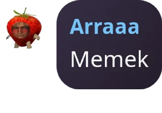 🍌 emoji Ara cantik make banget Telegram sticker 7 of 15