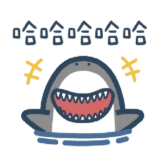 🐾 emoji 鯊魚先生 Telegram sticker 7 of 78