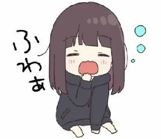 ❣ emoji Chibi Kurumi-Chan || @RevelryStickers Telegram sticker 10 of 41