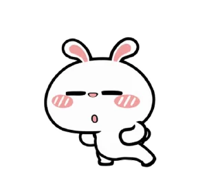 🕺 emoji Hyper Rabbit @Stickersey Telegram sticker 17 of 30