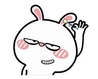 🥶 emoji Hyper Rabbit @Stickersey Telegram sticker 20 of 30