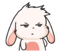 😒 emoji Rabbit Telegram sticker 5 of 40