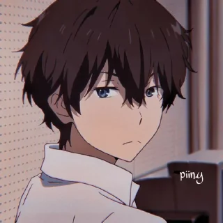 ⛰️ emoji Oreki-san Telegram sticker 9 of 14