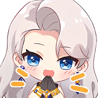 🙏 emoji 乃琳 Telegram sticker 22 of 26