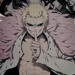 🗿 emoji Doflamingo Telegram sticker 22 of 24