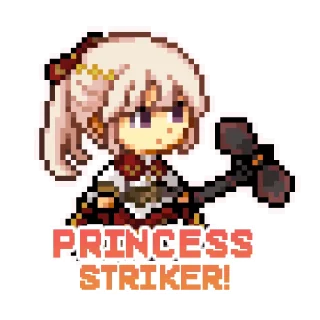 ⚔️ emoji Princess Striker Animated Telegram sticker 1 of 11