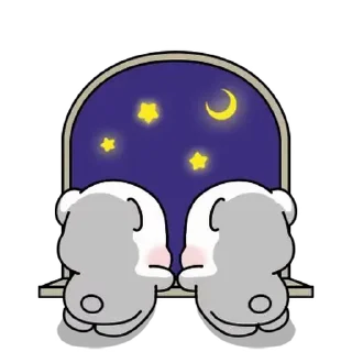 🤍 emoji ᅠ      ೀ  @ch2rie  ◌  @stikie  ྀ Telegram sticker 8 of 24