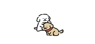 🌟 emoji 线条小狗 Telegram sticker 15 of 57