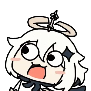 😱 emoji Genshin Telegram sticker 7 of 22