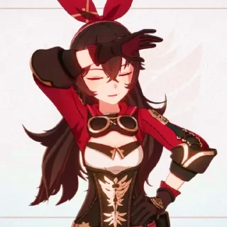 🏹 emoji 𝐎utrider 𝑨mber ≥___≤ @GENSHIINS Telegram sticker 20 of 50