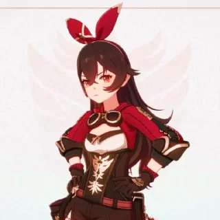 🏹 emoji 𝐎utrider 𝑨mber ≥___≤ @GENSHIINS Telegram sticker 18 of 50