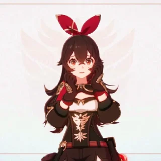 🏹 emoji 𝐎utrider 𝑨mber ≥___≤ @GENSHIINS Telegram sticker 13 of 50