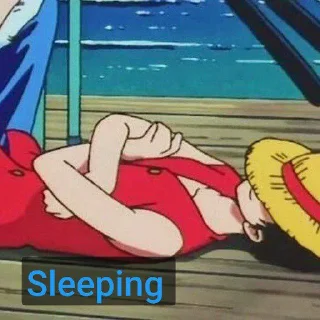 😴 emoji Soul society Telegram sticker 16 of 30