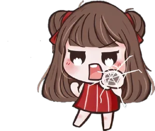 🎈 emoji ❲ ⎙ @crmll06 ❳ Bᥲbᥡ b᥆᥆ - mᥙ꧑ᥙ Telegram sticker 9 of 40