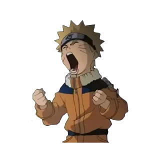 😲 emoji Naruto uzumaki Telegram sticker 20 of 31