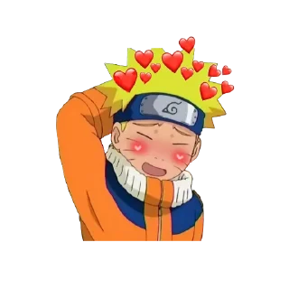 🥰 emoji Naruto uzumaki Telegram sticker 11 of 31
