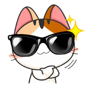 ⭐️ emoji Gojill The Meow Animated V.6 @moe_sticker_bot Telegram sticker 24 of 24