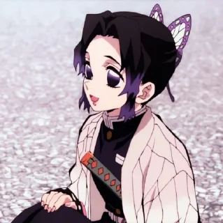 🦋 emoji Shinobu Kocho @StickerKeep Telegram sticker 8 of 40