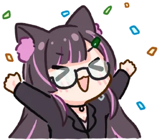 ⭐ emoji 軒姐貼圖\日常/ @hiraku_sticker_bot Telegram sticker 17 of 40