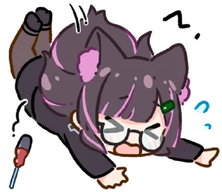 ⭐ emoji 軒姐貼圖\日常/ @hiraku_sticker_bot Telegram sticker 19 of 40