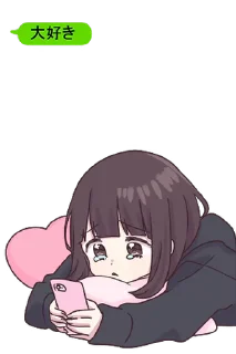 ⭐️ emoji とびだす♡くるみちゃん。 Telegram sticker 14 of 24