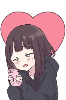 ⭐️ emoji とびだす♡くるみちゃん。 Telegram sticker 15 of 24