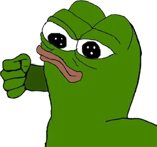 🤜 emoji Pepe | @tarahume | @StickerXtara Telegram sticker 23 of 120