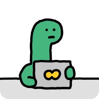 Sticker from 자비없고 잔인한 브라키오 By @KakaoEmoticon