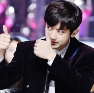 👍 emoji ҂ CHANYEOL, @CIGGAS . Telegram sticker 21 of 118