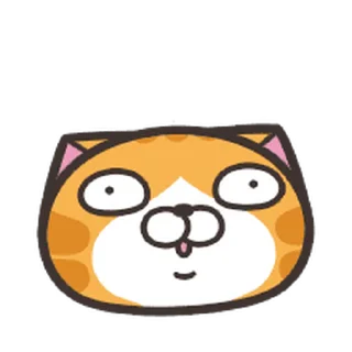 🌩 emoji 白爛貓☆動態表情貼☆第6彈 Telegram sticker 11 of 41