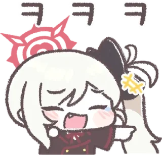 💬 emoji 내 맘속에 담고 싶은 블루 아카이브 By @KakaoEmoticon Telegram sticker 12 of 16