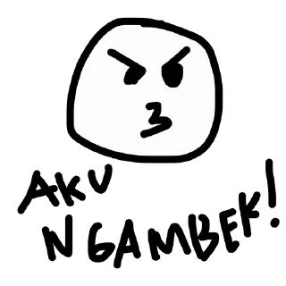 😠 emoji gambaran @jenonnn Telegram sticker 7 of 32