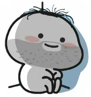 😞 emoji Lil Bean ☆ Smile Always Telegram sticker 5 of 100