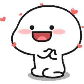 🥰 emoji Lil Bean ☆ Smile Always Telegram sticker 18 of 100