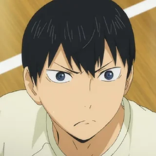 🏐 emoji @wallpaper_kid haikyuu//2 @Anime_Sticker_noob Telegram sticker 5 of 45