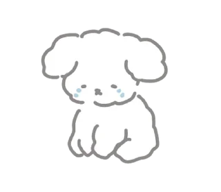 💭 emoji .  .  puppy 这是 ! @toyakaa Telegram sticker 12 of 35