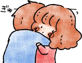 💓 emoji cuddle yu @dollspace Telegram sticker 7 of 20