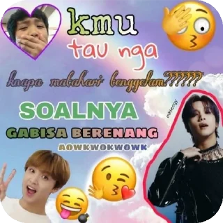 🙂 emoji Meme jamets berkelaz @ggavns Telegram sticker 7 of 52