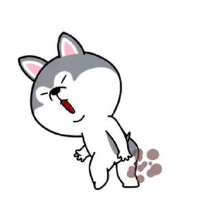 💩 emoji Hyper Dog @Stickersey Telegram sticker 24 of 30