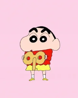 😌 emoji Shinchan Telegram sticker 22 of 42
