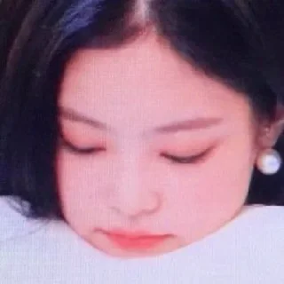 😍 emoji Jennie cute @aesthaticgirll Telegram sticker 10 of 35