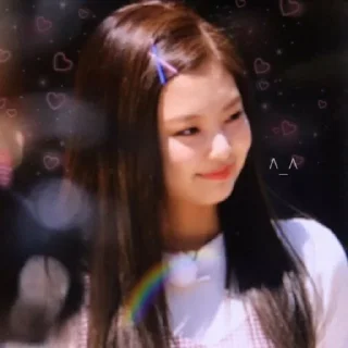 🍓 emoji Jennie cute Telegram sticker 16 of 22