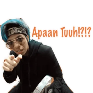 🤔 emoji Halilintar Telegram sticker 8 of 14